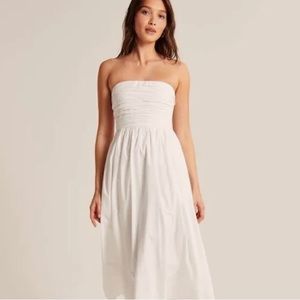 White Abercrombie and fitch dress